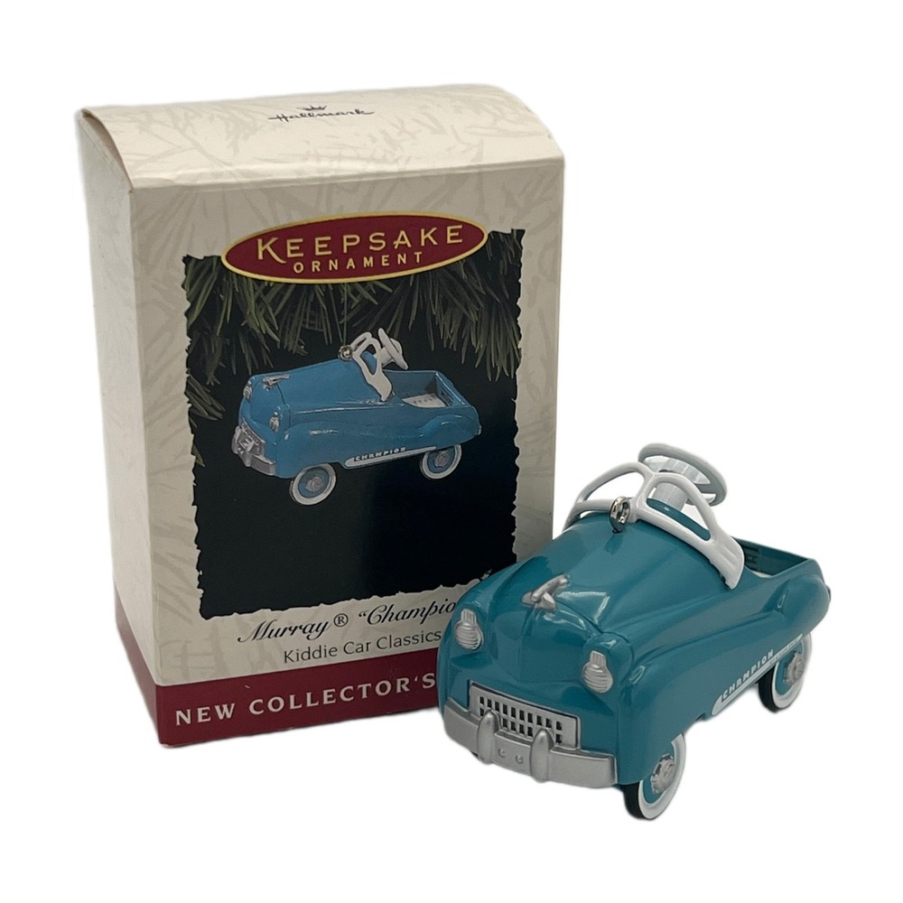 1994‎ Hallmark Murray Champion Pedal  Kiddie Car Classics Ornament 1st in Series
